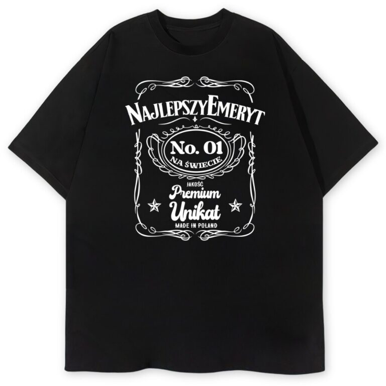 T-shirt Najlepszy Emeryt Premium
