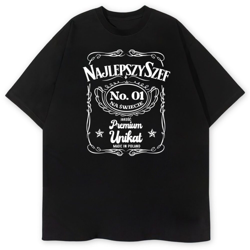 T-shirt Najlepszy Szef Premium — zdjęcie 1