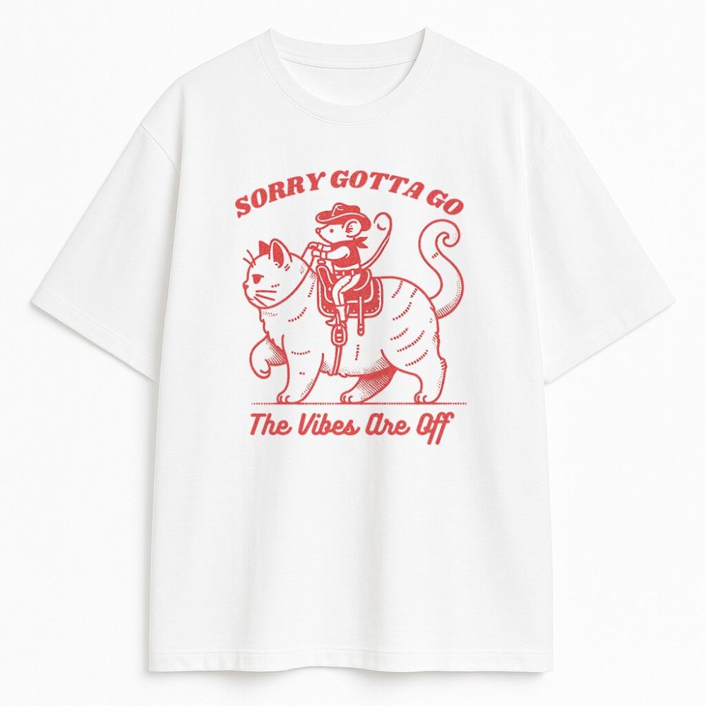T-shirt The Vibes Are Off — zdjęcie 2