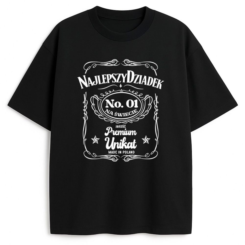 T-shirt Najlepszy Dziadek Premium — zdjęcie 2