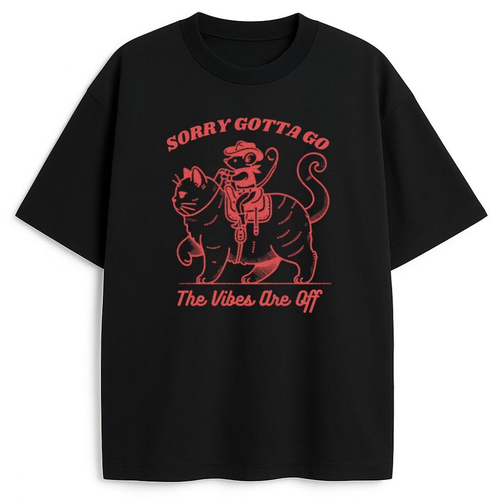 T-shirt The Vibes Are Off — zdjęcie 4