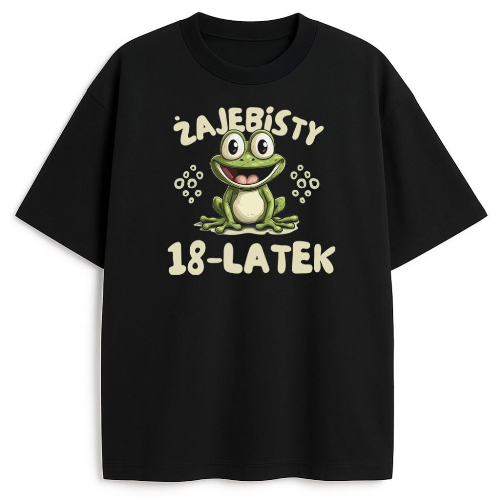 T-shirt Żajebisty 18-latek — zdjęcie 2