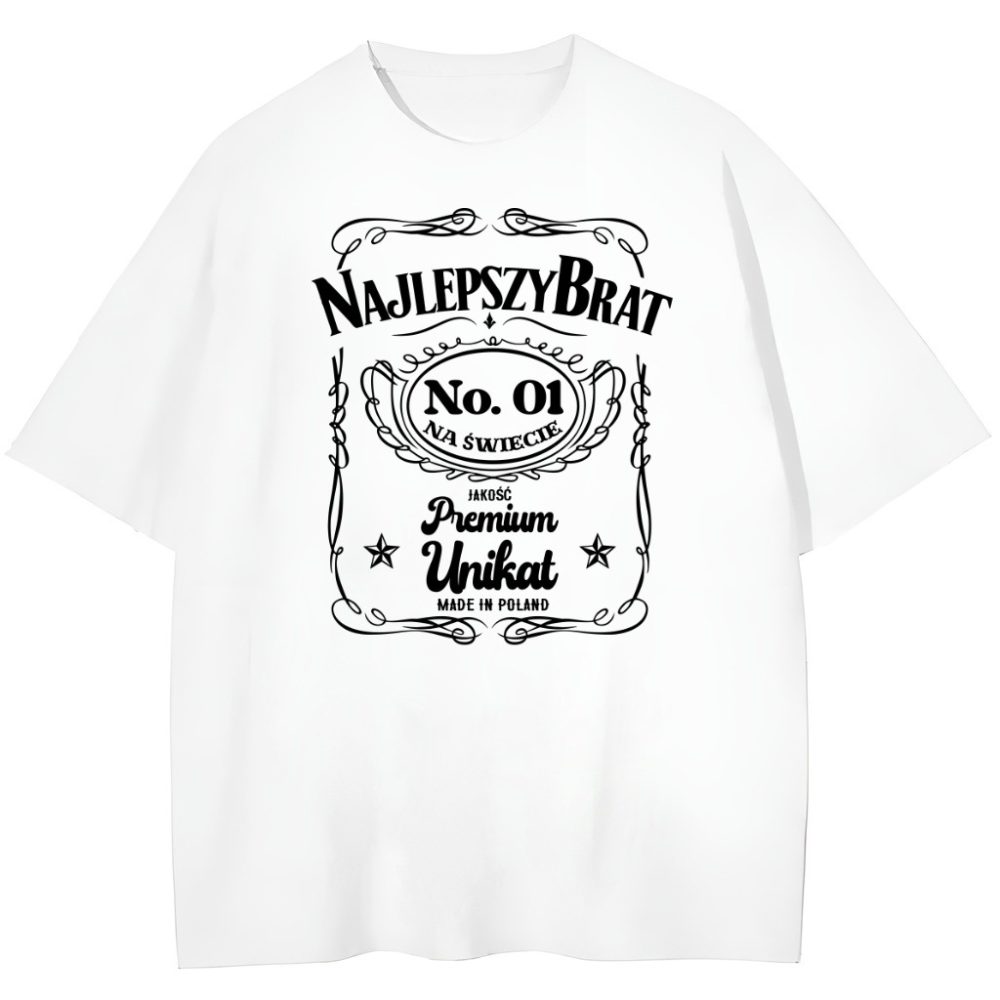 T-shirt Najlepszy Brat Premium — zdjęcie 1