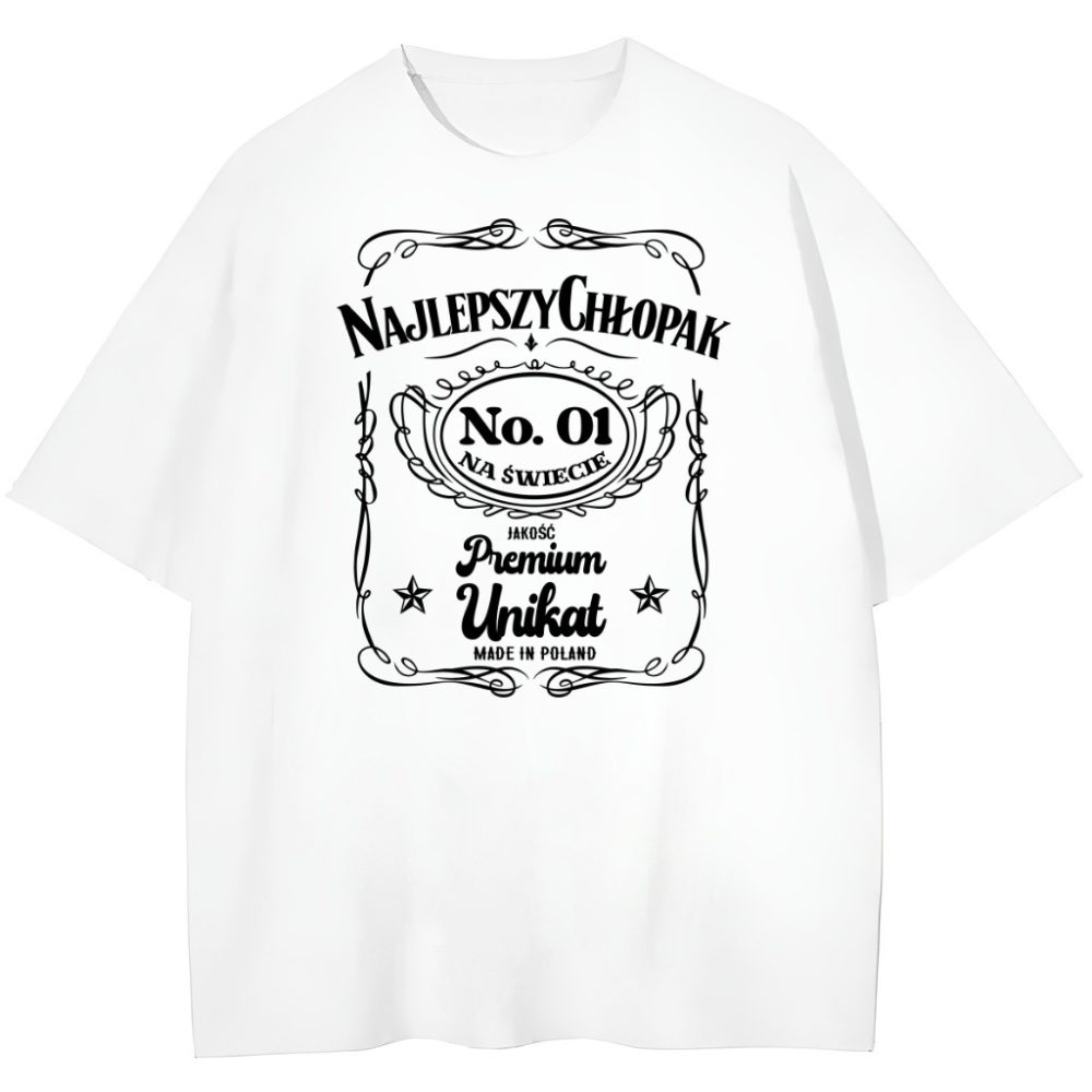 T-shirt Najlepszy Chłopak Premium — zdjęcie 2