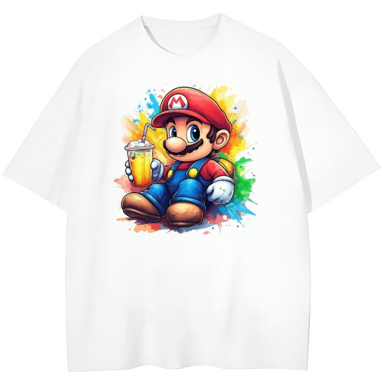 T-shirt Super Mario Bros Colors