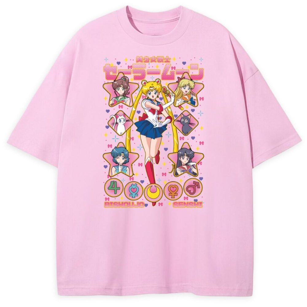 T-shirt Sailor Moon Bishoujo Senshi — zdjęcie 3
