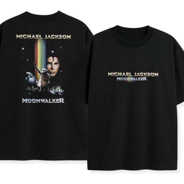 T-shirt dwustronny Michael Jackson Moonwalker