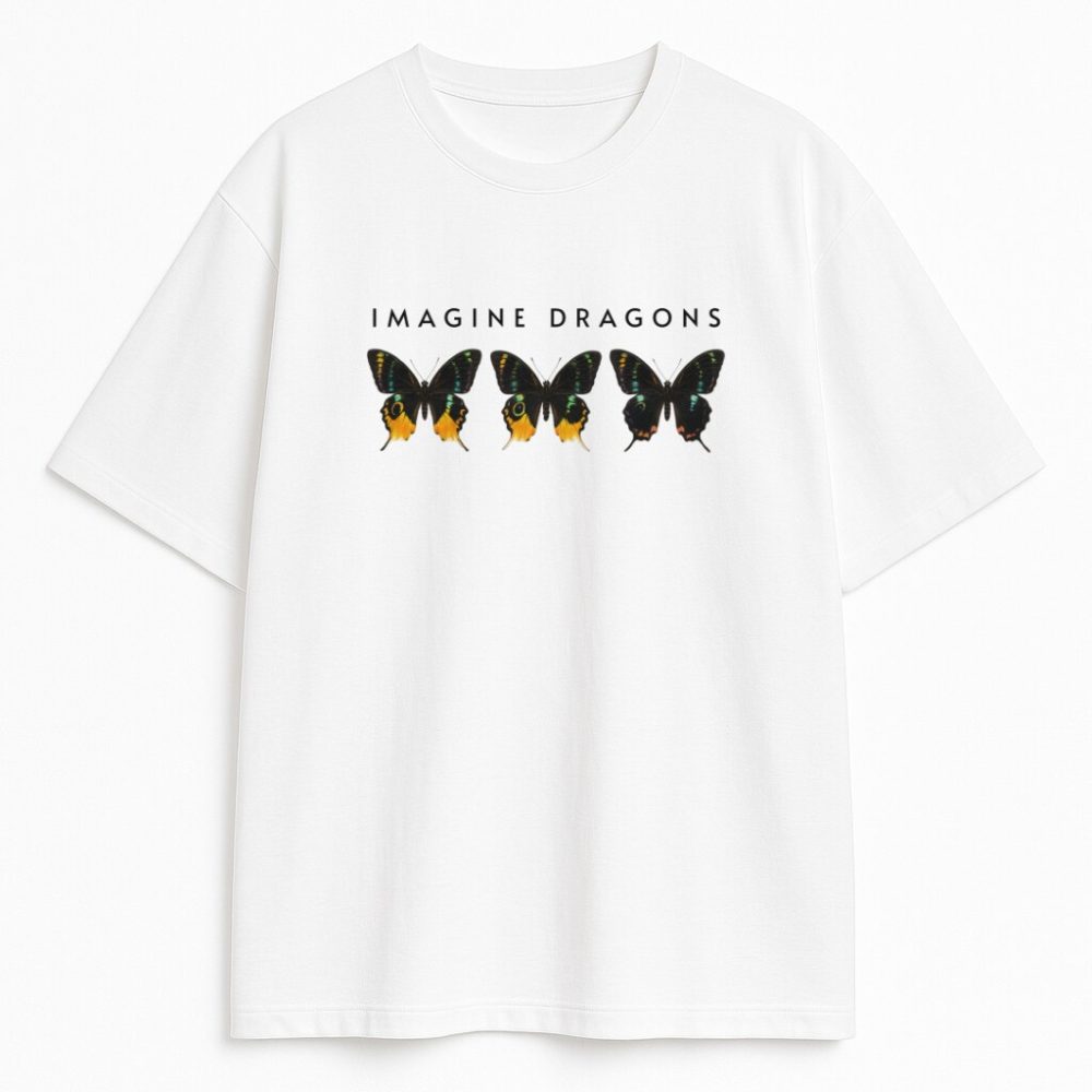 T-shirt Imagine Dragons Butterflies — zdjęcie 1
