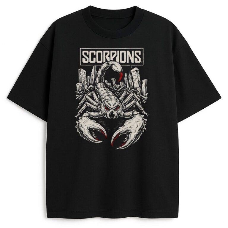 T-shirt Scorpions Rock The City
