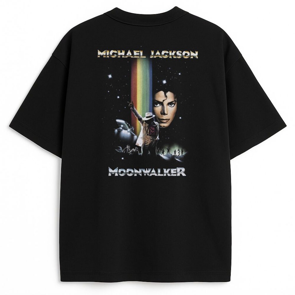 T-shirt dwustronny Michael Jackson Moonwalker — zdjęcie 3
