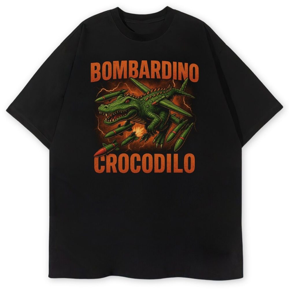 T-shirt Bombardino Crocodilo — zdjęcie 1