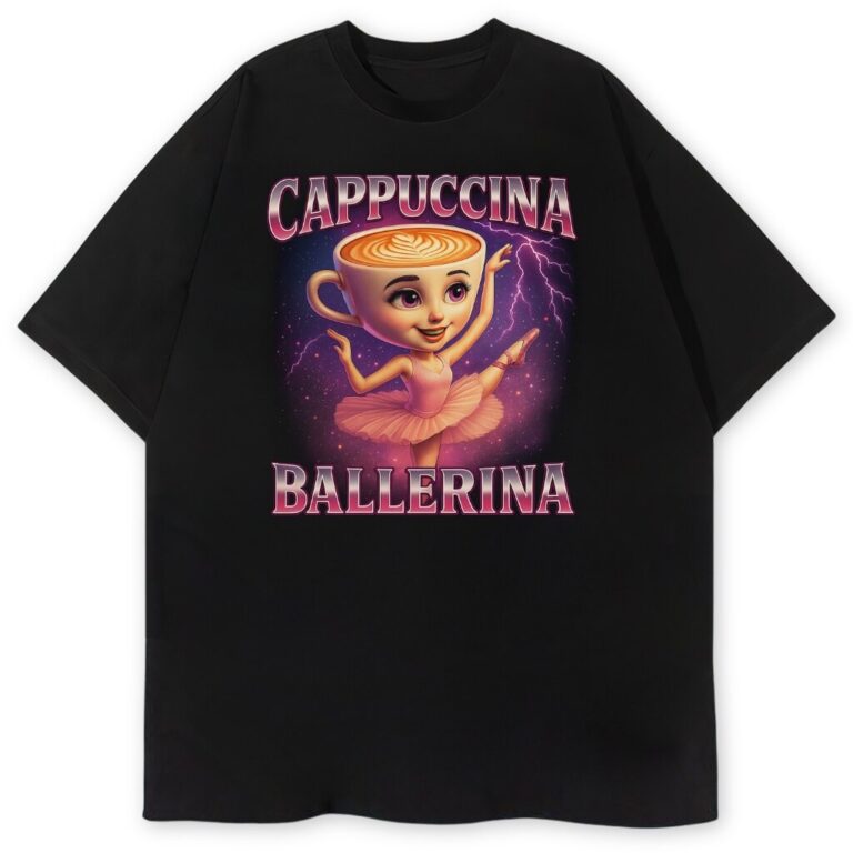 T-shirt Cappuccina Ballerina