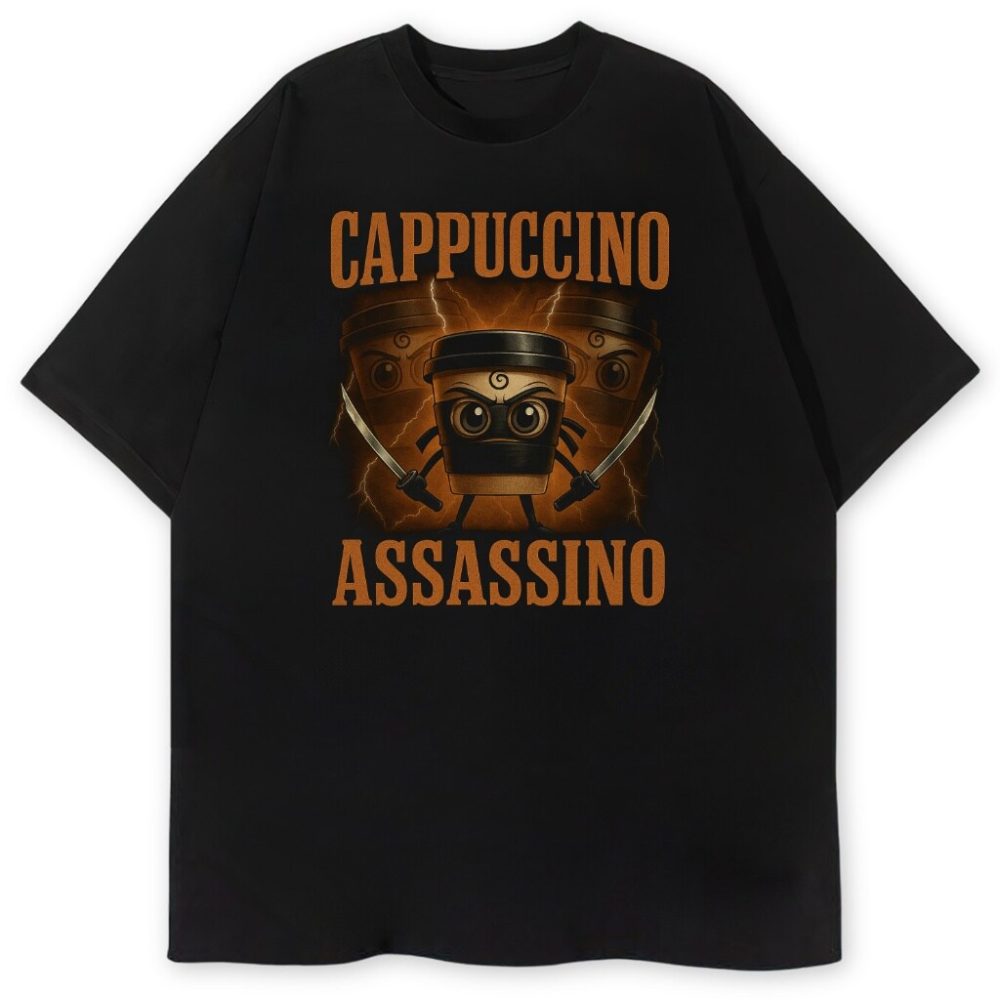 T-shirt Cappuccino Assassino — zdjęcie 1