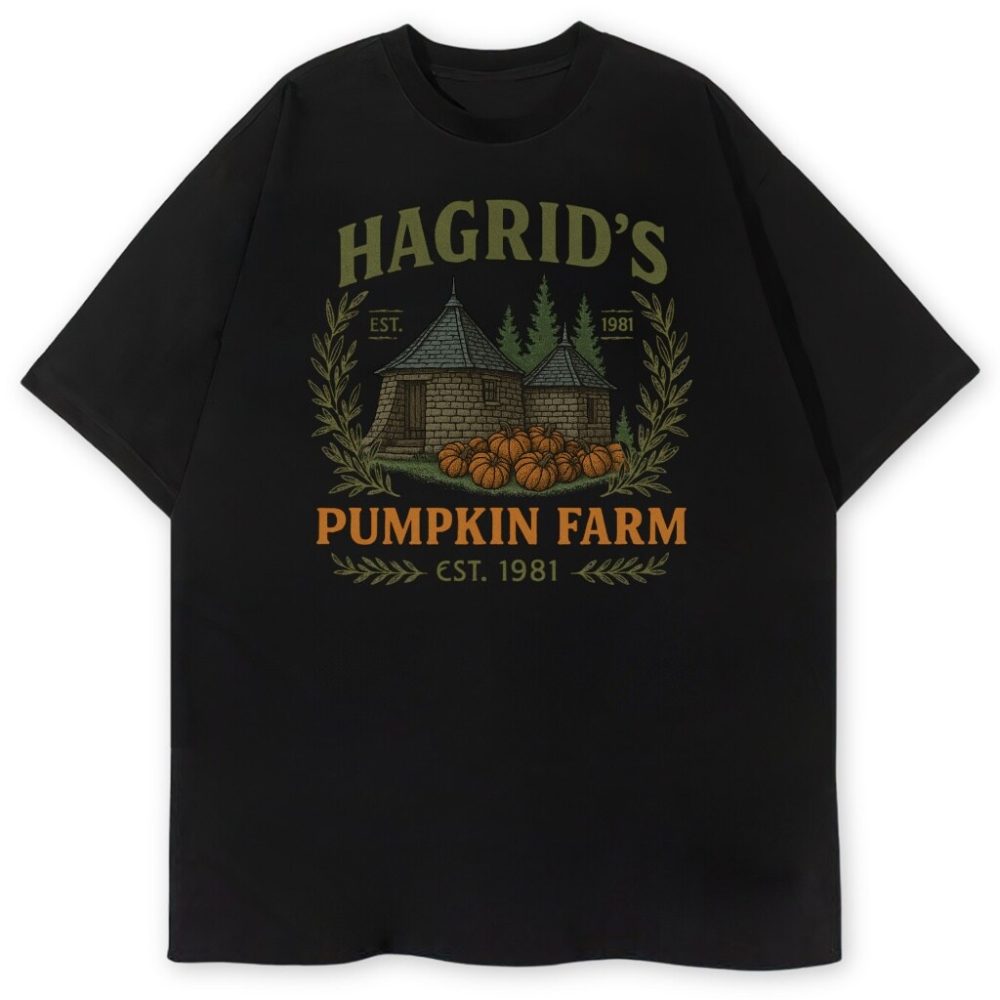 T-shirt Harry Potter Hagrids Farm Pumpkin — zdjęcie 2