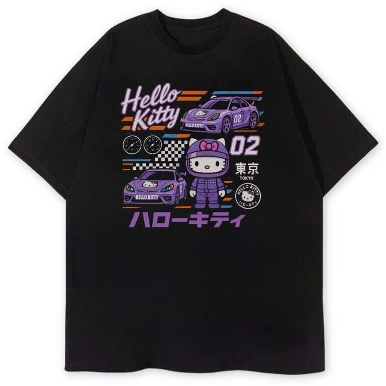 T-shirt Hello Kitty Tokyo Speed Purple