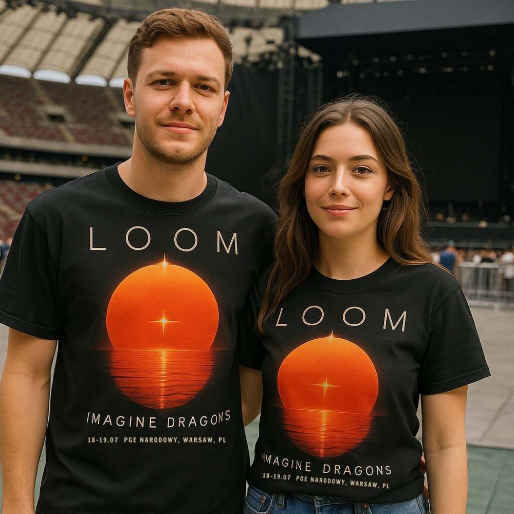 T-shirt dwustronny Imagine Dragons Loom — zdjęcie 7