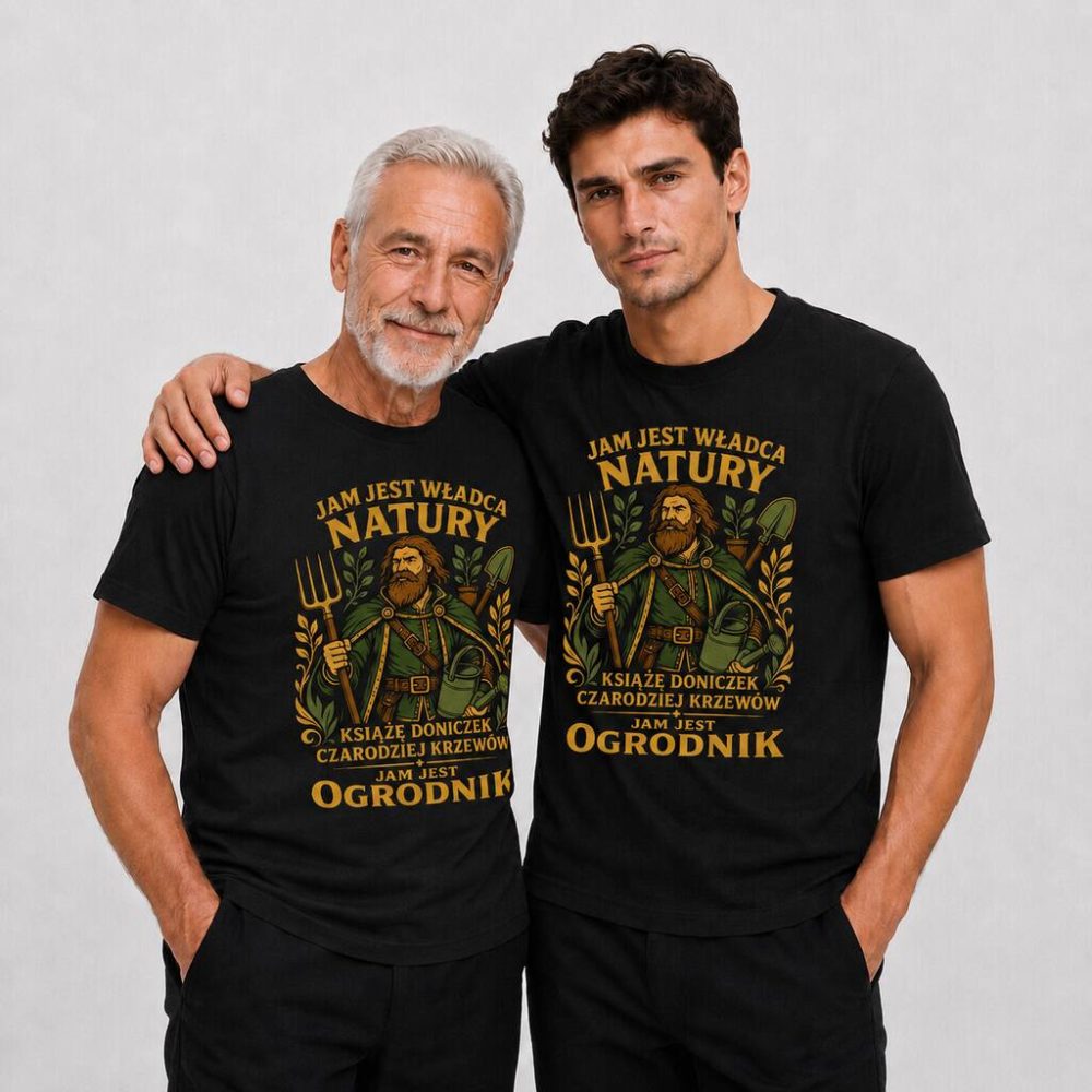 T-shirt Jam Jest Ogrodnik — zdjęcie 3