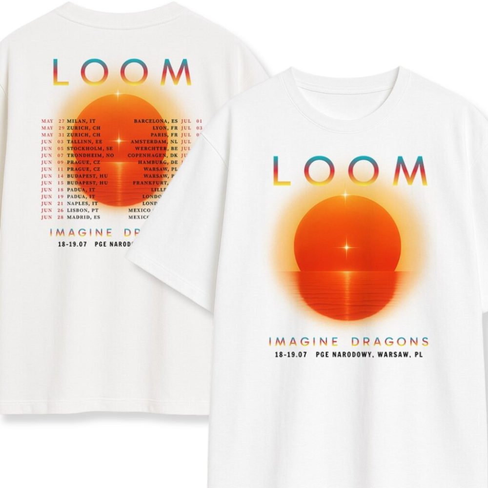 T-shirt dwustronny Imagine Dragons Loom — zdjęcie 5