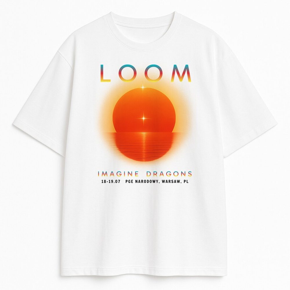 T-shirt dwustronny Imagine Dragons Loom — zdjęcie 4
