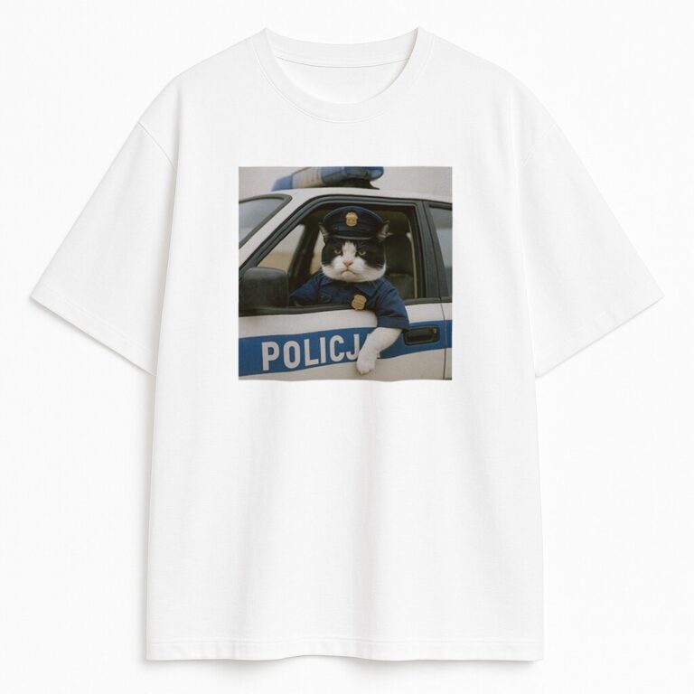 T-shirt Kot Bagieta