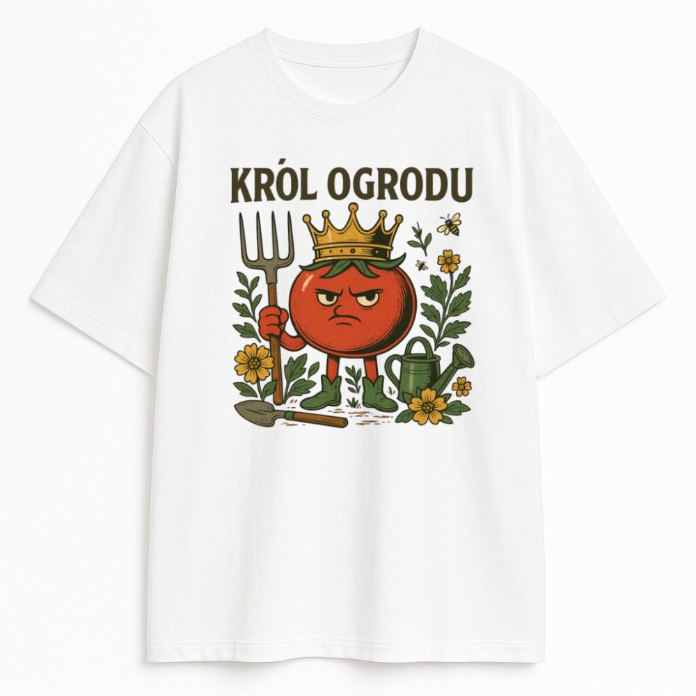 T-shirt Król Ogrodu — zdjęcie 1
