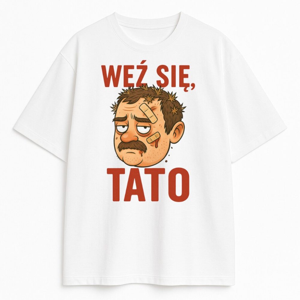 T-shirt Weź Się Tato — zdjęcie 1
