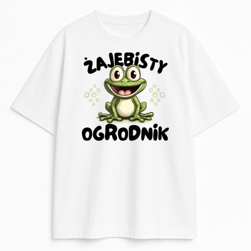 T-shirt Żajebisty Ogrodnik — zdjęcie 2