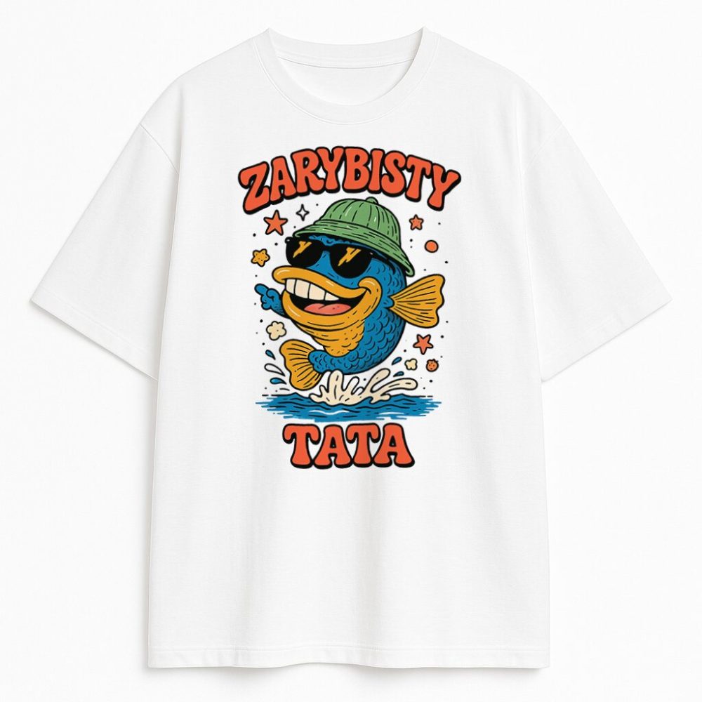 T-shirt Zarybisty Tata — zdjęcie 1