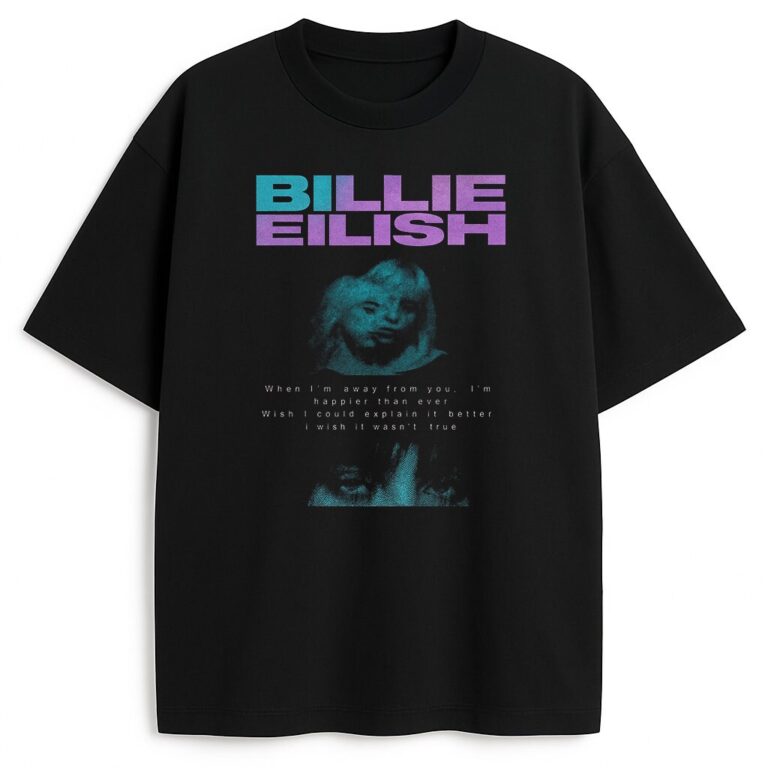 T-shirt Billie Eilish Sadcore