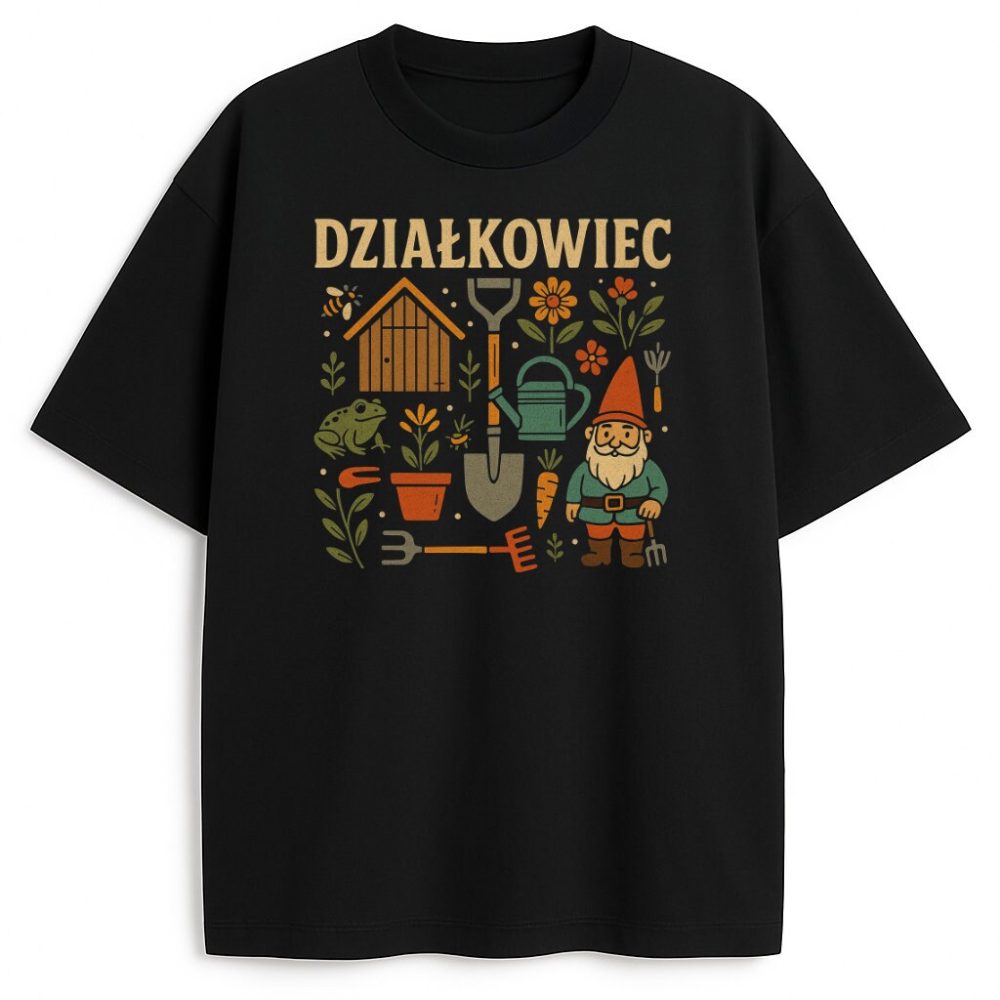 T-shirt Działkowiec — zdjęcie 1