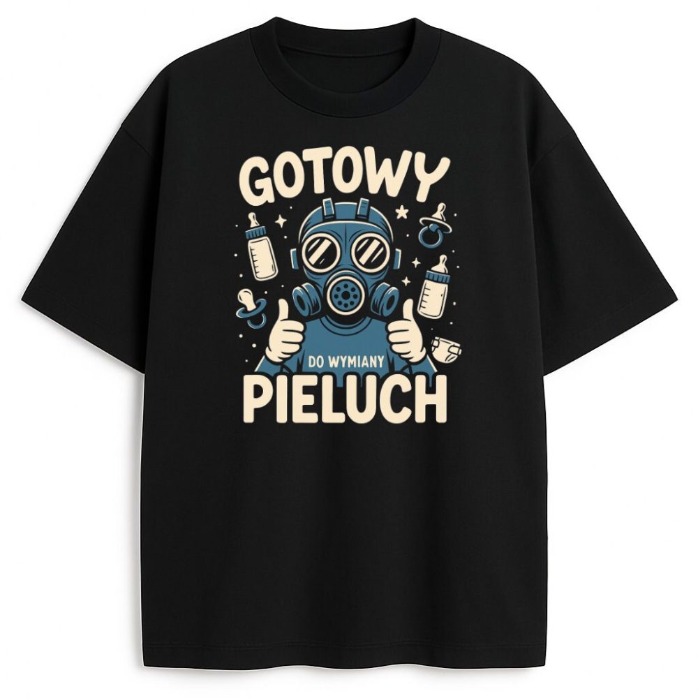 T-shirt Gotowy Do Wymiany Pieluch — zdjęcie 1