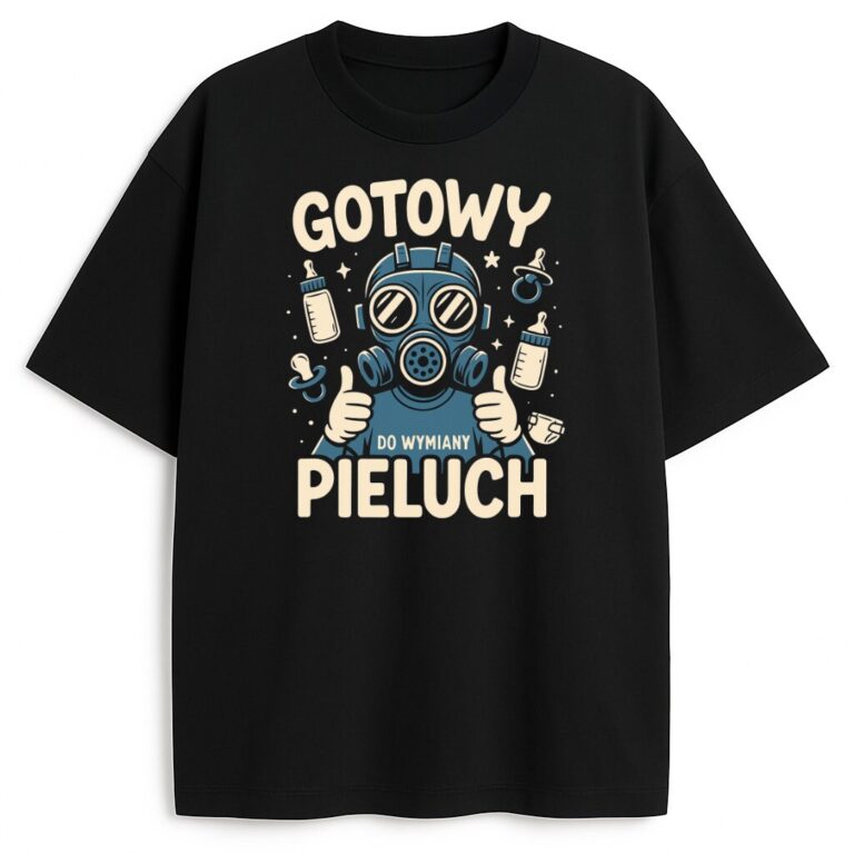 T-shirt Gotowy Do Wymiany Pieluch