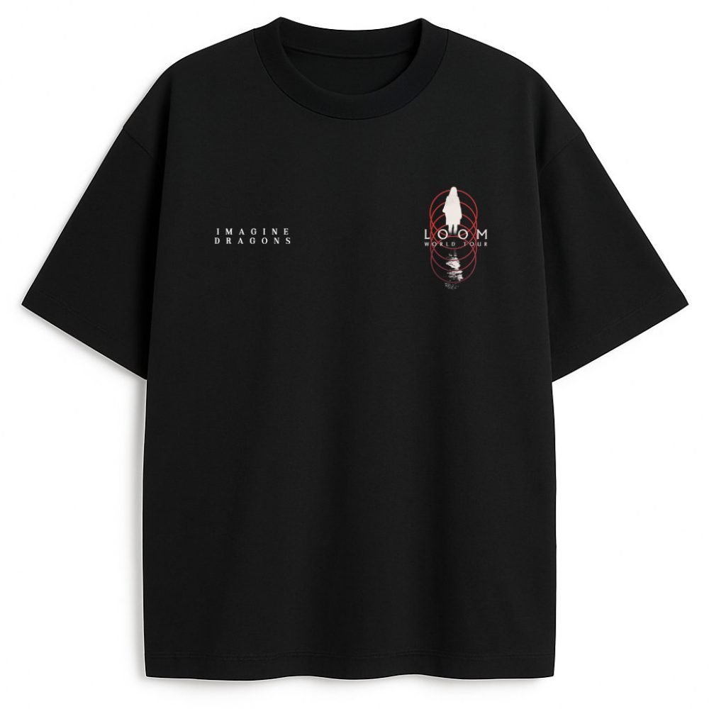 T-shirt dwustronny Imagine Dragons Loom Circles — zdjęcie 2