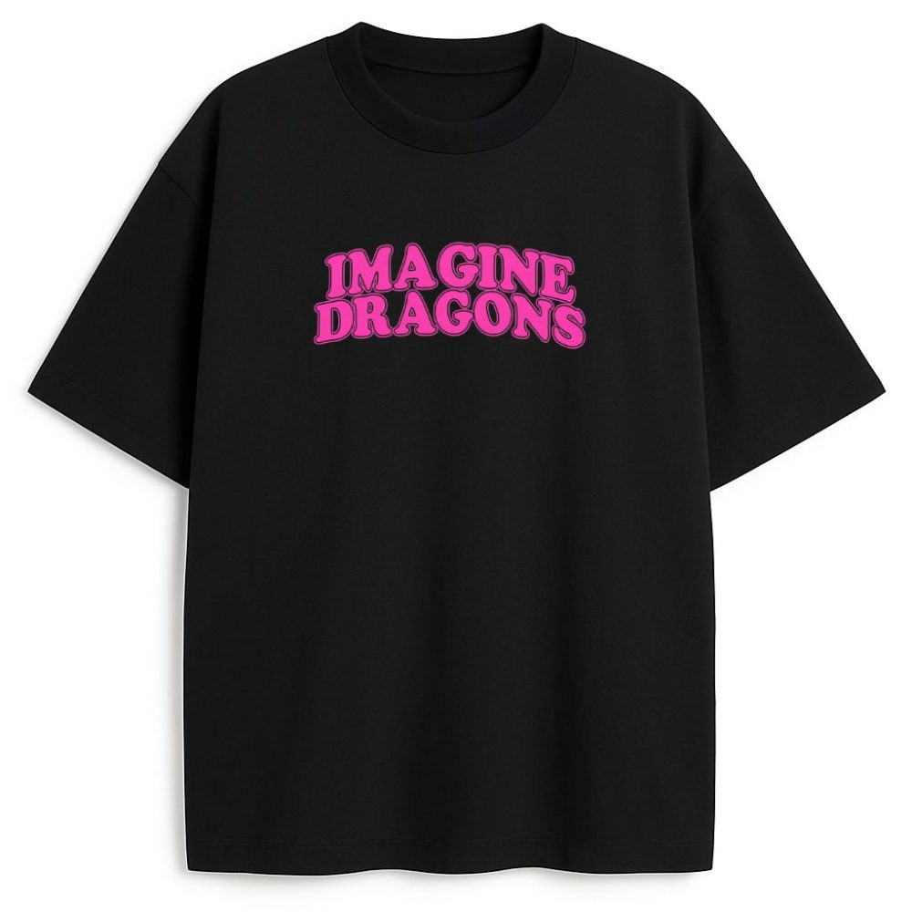 T-shirt dwustronny Imagine Dragons Loom Pink — zdjęcie 2