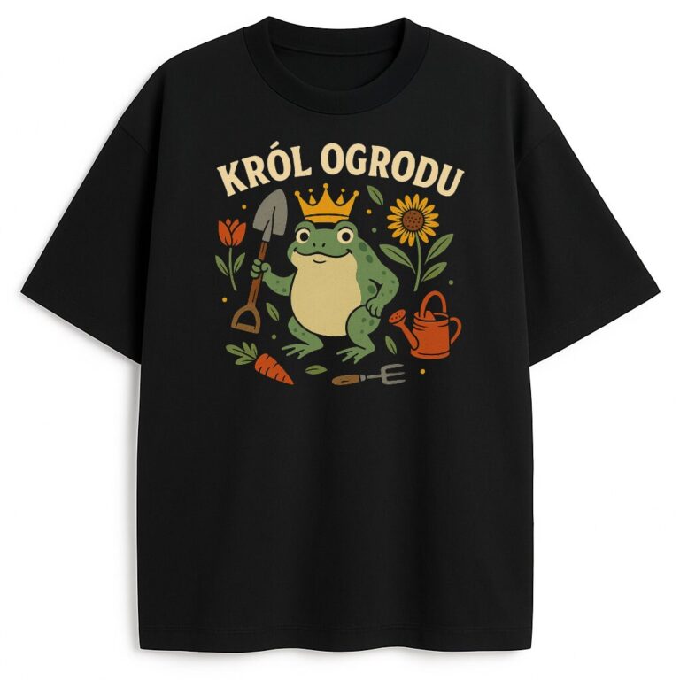 T-shirt Król Ogrodu Żaba