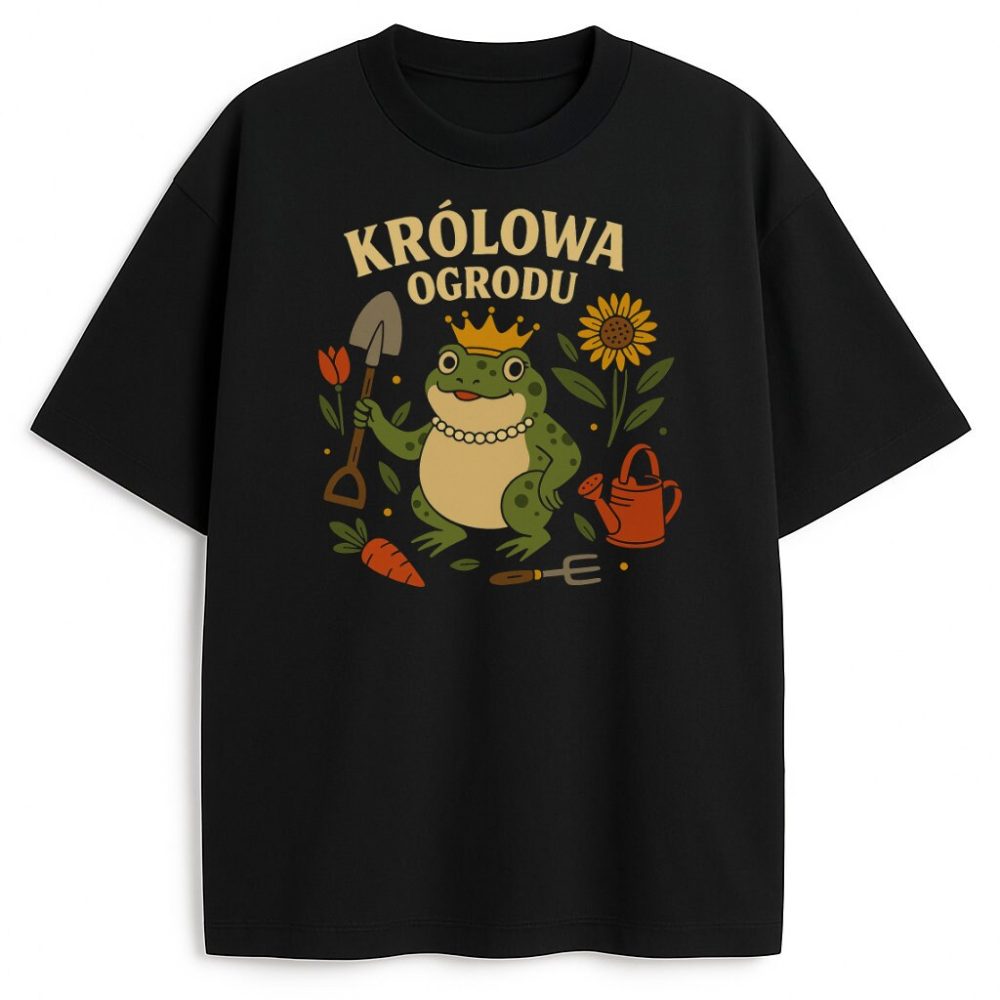 T-shirt Królowa Ogrodu Żaba — zdjęcie 1