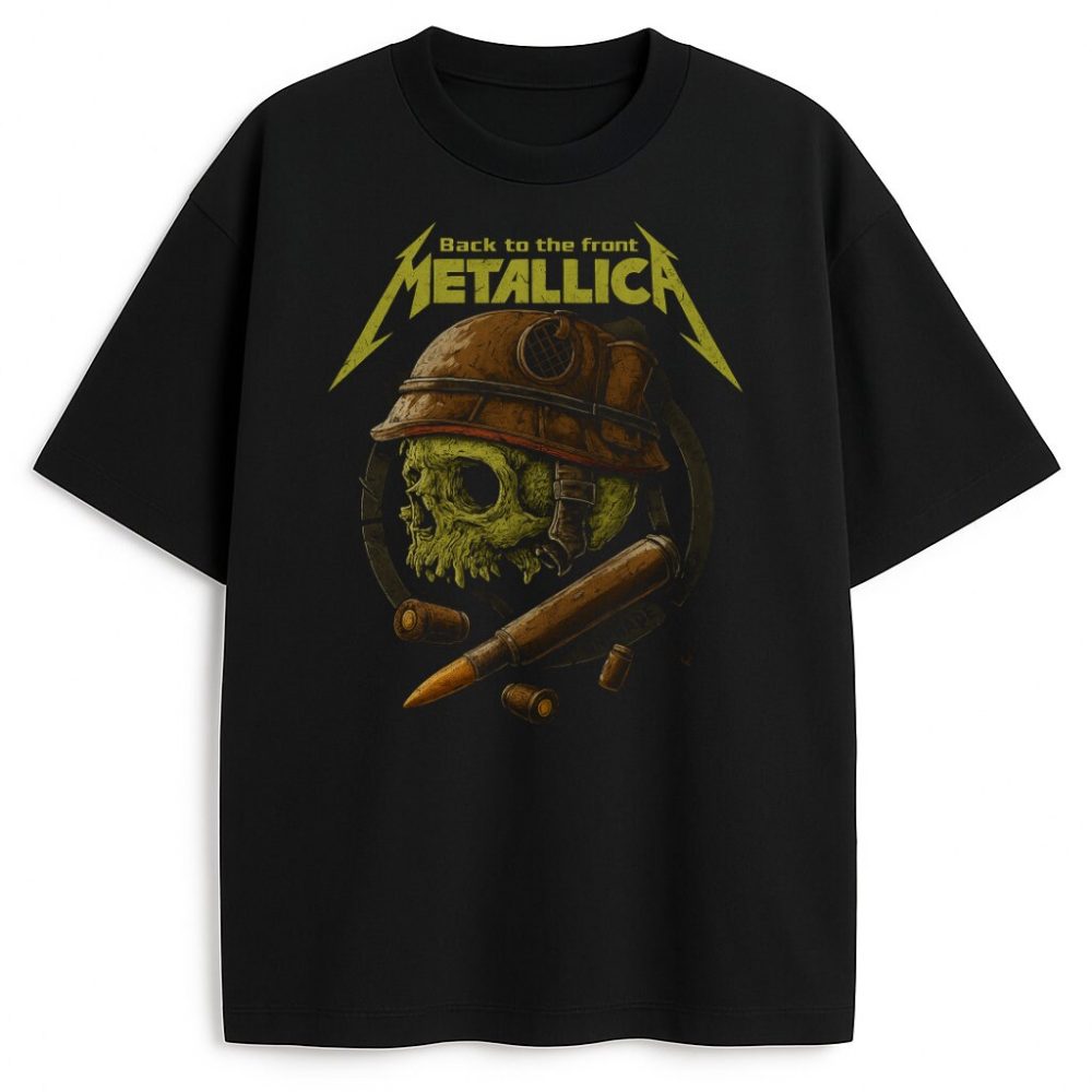 T-shirt Metallica Back To The Front — zdjęcie 1