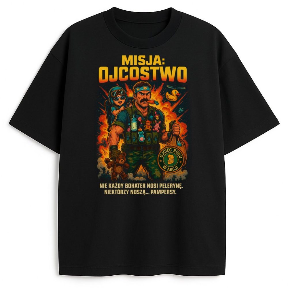 T-shirt Misja Ojcostwo — zdjęcie 1