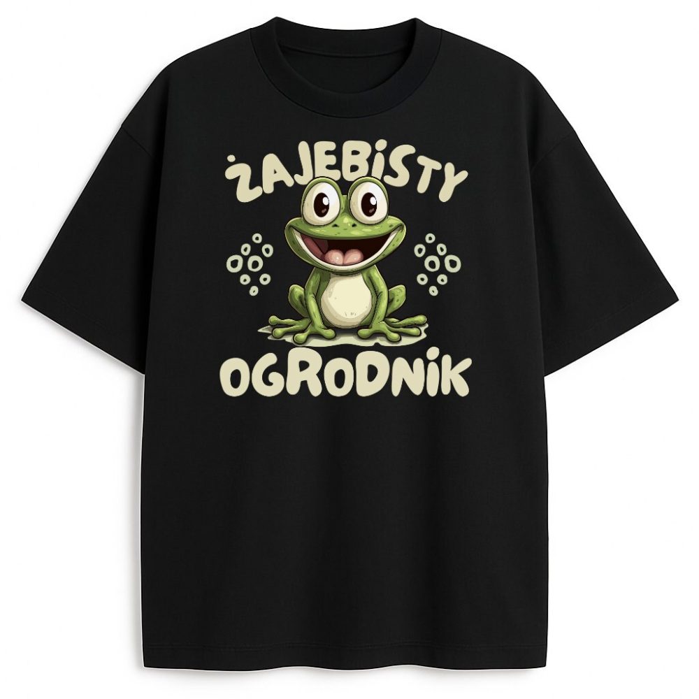 T-shirt Żajebisty Ogrodnik — zdjęcie 1