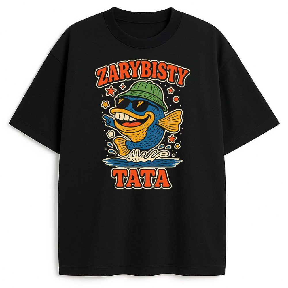 T-shirt Zarybisty Tata — zdjęcie 2