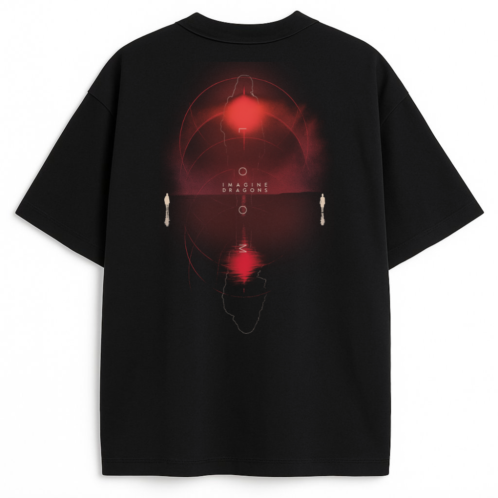 T-shirt dwustronny Imagine Dragons Loom Circles — zdjęcie 3