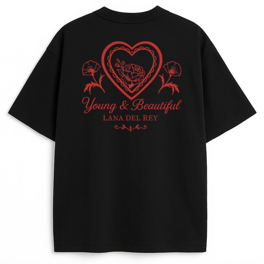 T-shirt Lana Del Rey Young and Beautiful — zdjęcie 4