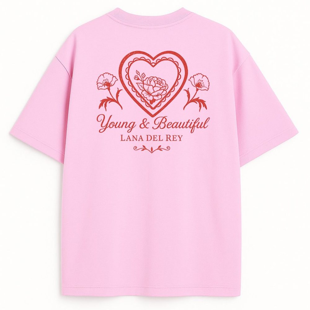 T-shirt Lana Del Rey Young and Beautiful — zdjęcie 2