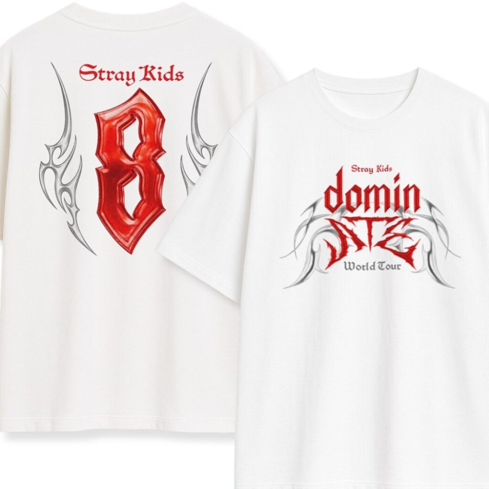T-shirt dwustronny Stray Kids Dominate Tour — zdjęcie 1