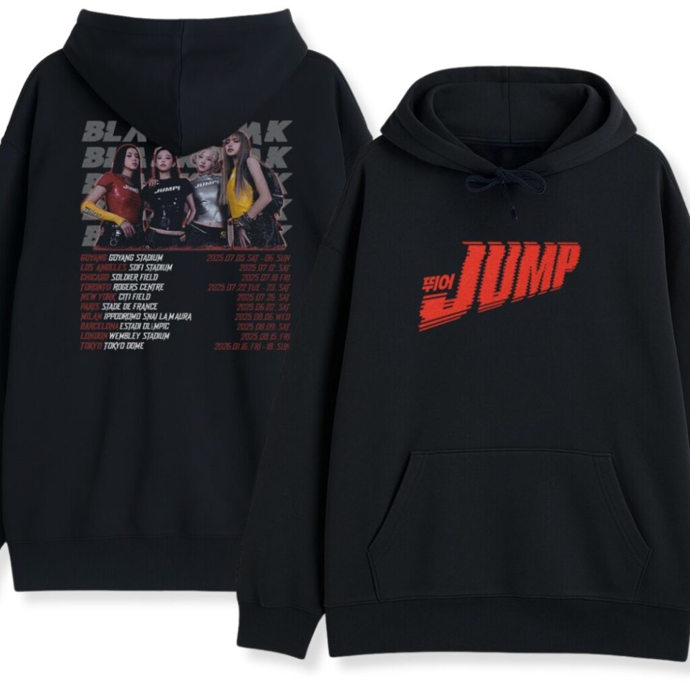 Bluza z kapturem Blackpink Jump World Tour — zdjęcie 1