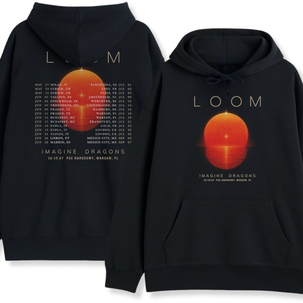 Dwustronna bluza z kapturem Imaginen Dragons Loom — zdjęcie 1