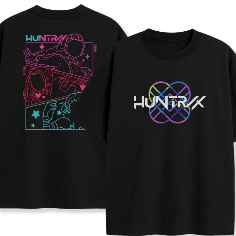 T-shirt dwustronny Huntrix Colors — zdjęcie 1