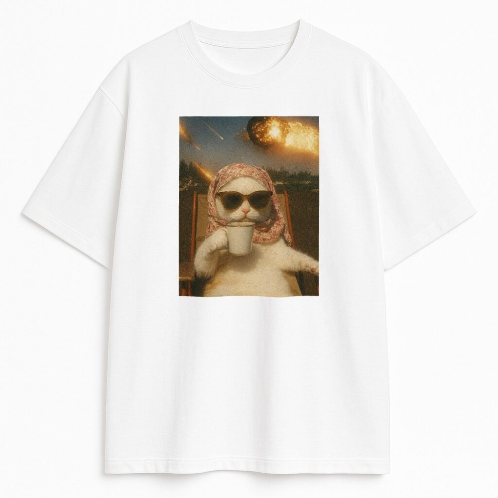 T-shirt Purr-mageddon Chill — zdjęcie 2