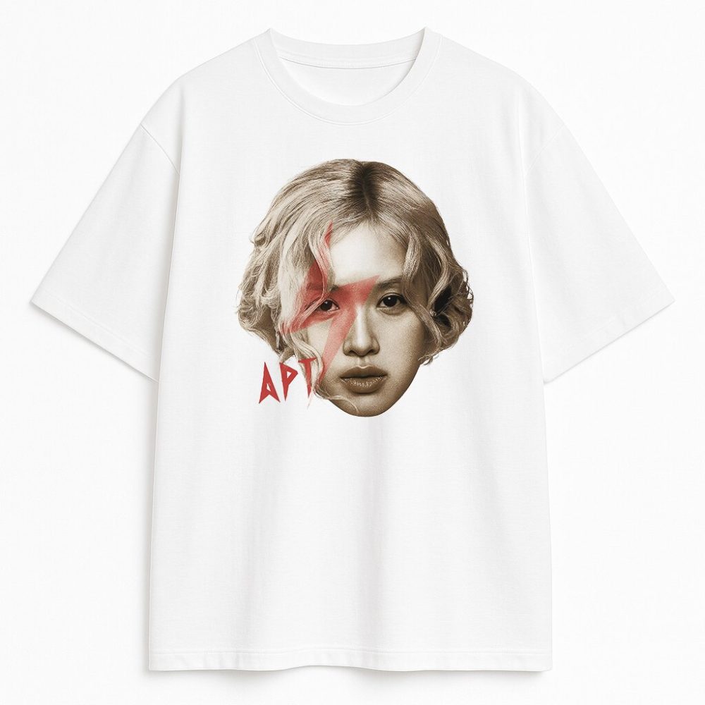 T-shirt Blackpink Rose APT — zdjęcie 1