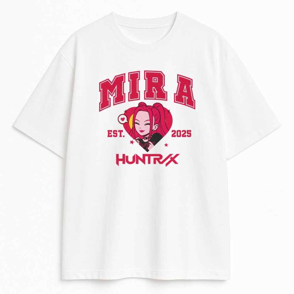 T-shirt Huntrix College Mira — zdjęcie 3